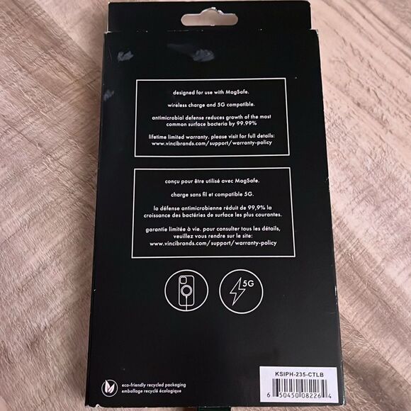 Kate Spade Black and Brown Leopard iPhone 14 6.1 (2022) Pro Case - Picture 4 of 4